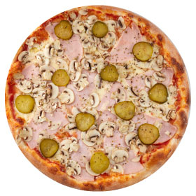 Пицца "Народная" 26 см на тонком тесте