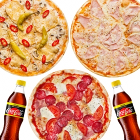 Акция "3+2 Coca-Cola Лимон"