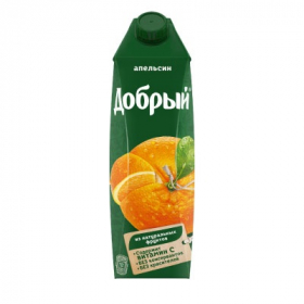 Нектар апельсиновый 1л