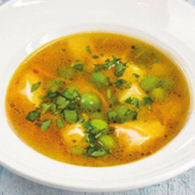 Куриный суп с зеленым горошком (ЧЕТВЕРГ)